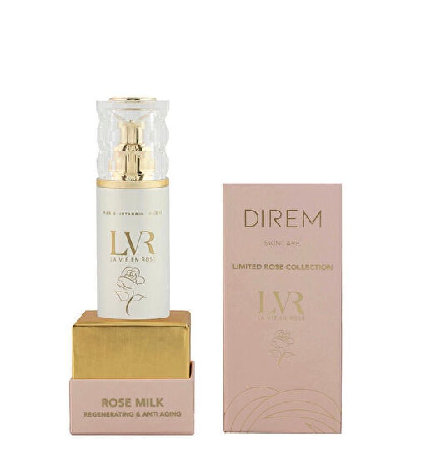 Direm Rose Milk Onarıcı ve Yaşlanma Karşıtı Gül Sütü 100 ml